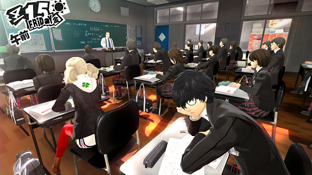 Persona 5 - in de klas