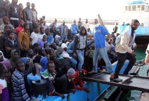 Libische kustwacht stuurt vluchtelingen terug