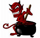 Duivel hell icon
