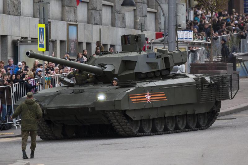Rusland presenteert T-14 Armata (Foto: Weinsteinalex, Wikipedia)