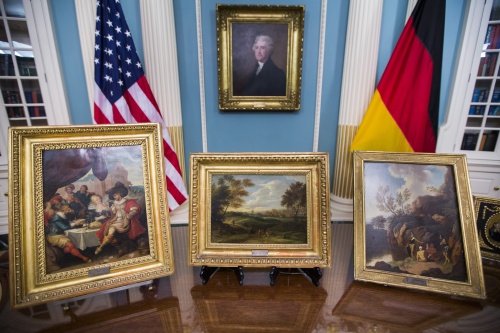 VS geven roofkunst terug aan Duitsland