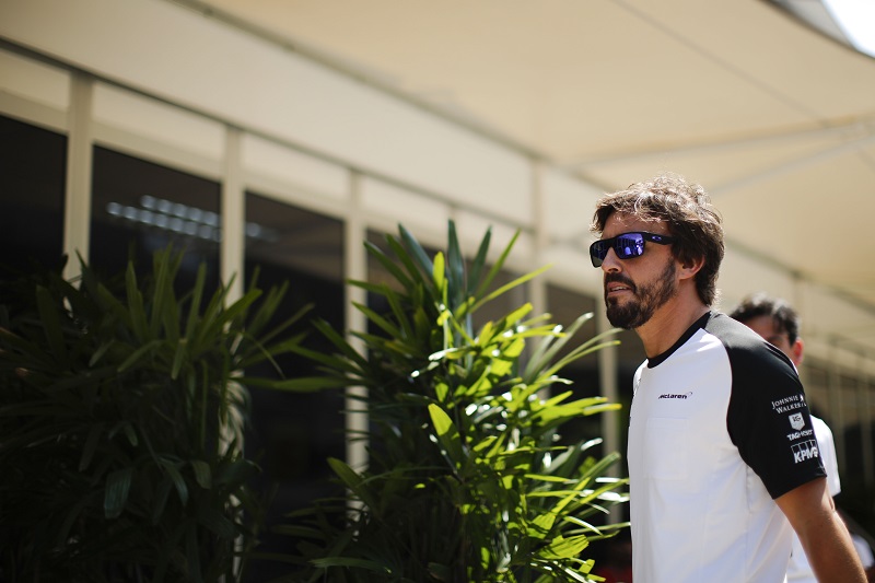 F1-coureur Alonso kampt met oogontsteking (PRO SHOTS/Zuma Sports Wire)