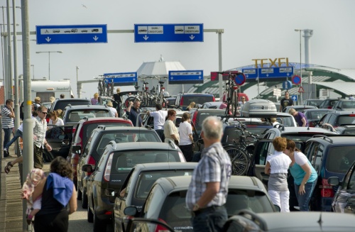 File-ellende op Hemelvaartsdag