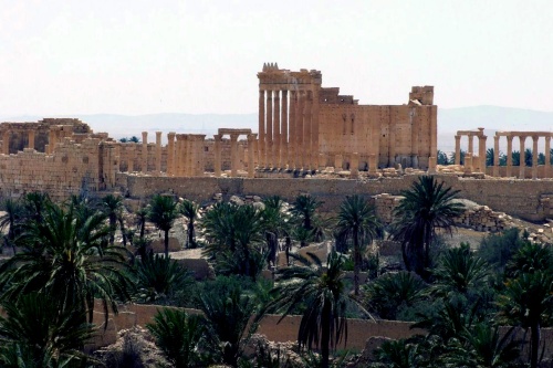 'IS verwoest beelden Palmyra'