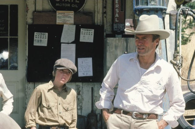 Kyle en Clint Eastwood in Honkytonk Man