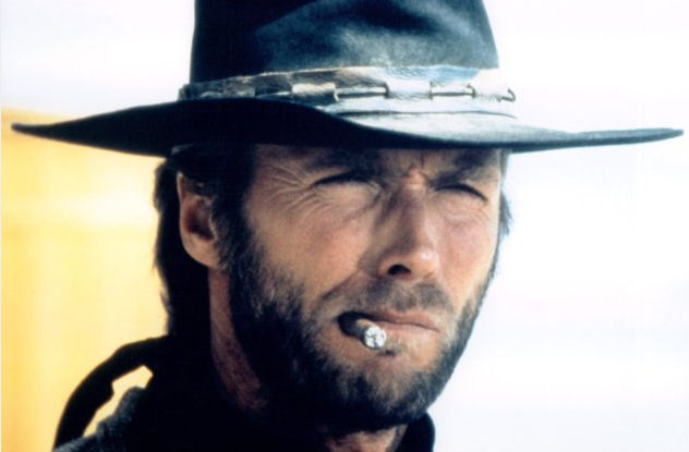Clint Eastwood in De vreemdeling Zonder Naam