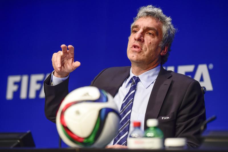 FIFA-perschef Walter Di Gregorio opgestapt (Pro Shots/Zuma Sports Wire)