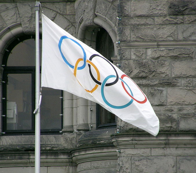 De Olympische vlag