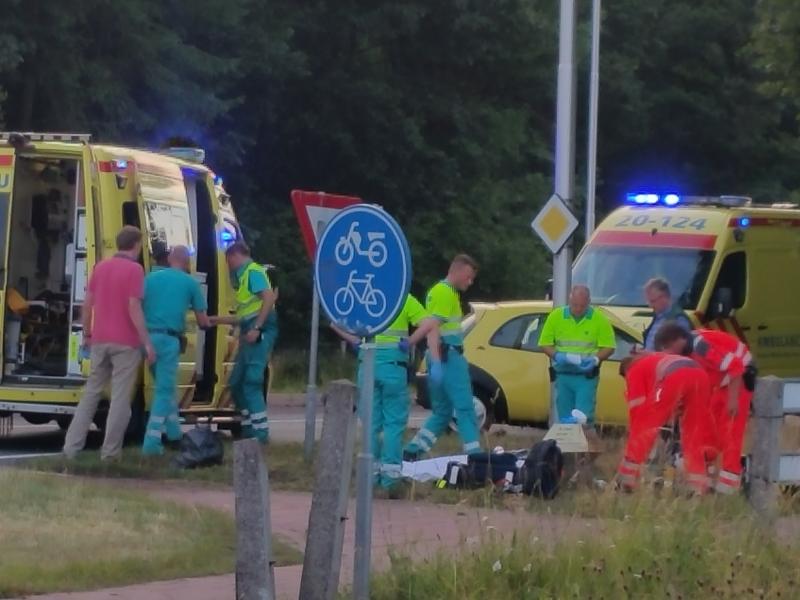 Dodelijk ongeval Vijf Eikenweg Oosterhout 25-06-15 (Foto: Sneakydesert)