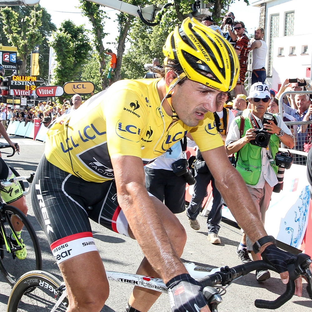 Fabian Cancellara na botbreuken uit de Tour (Pro Shots/George Deswijzen)