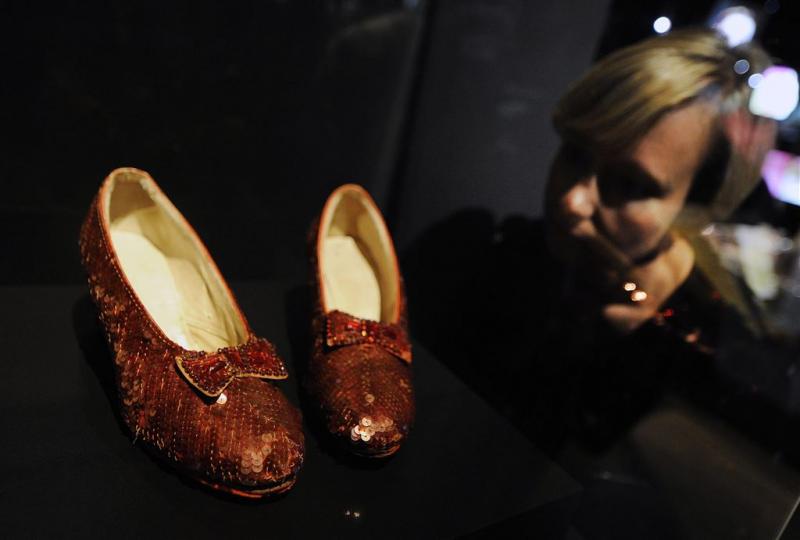 Miljoen dollar voor schoenen 'Wizard of Oz'