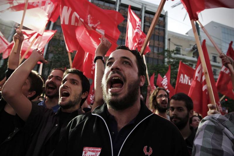 Griekse partij roept op tot demonstratie