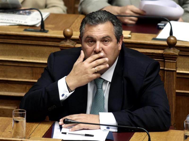 Coalitiepartner Tsipras steunt hem niet meer
