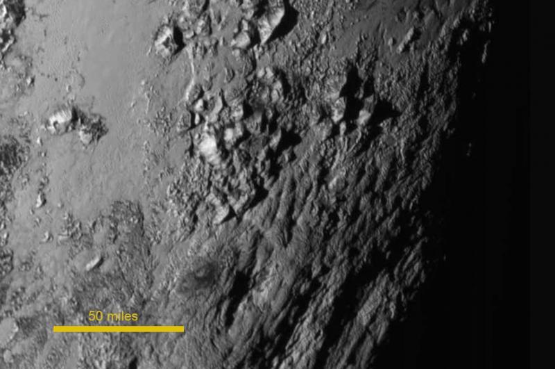 Close-ups Pluto zijn binnen