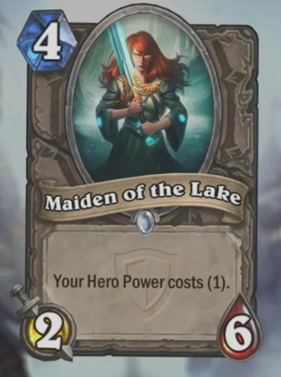 maiden of the lake hearthstone
