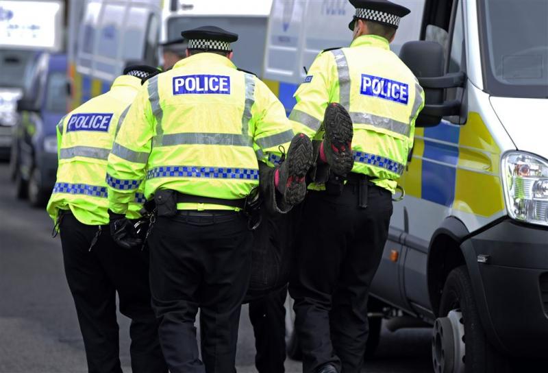 Honderden veroordelingen bij Britse politie