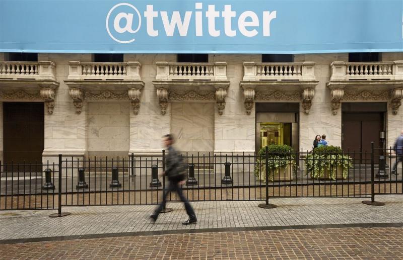 Twitter stevig omlaag op Wall Street