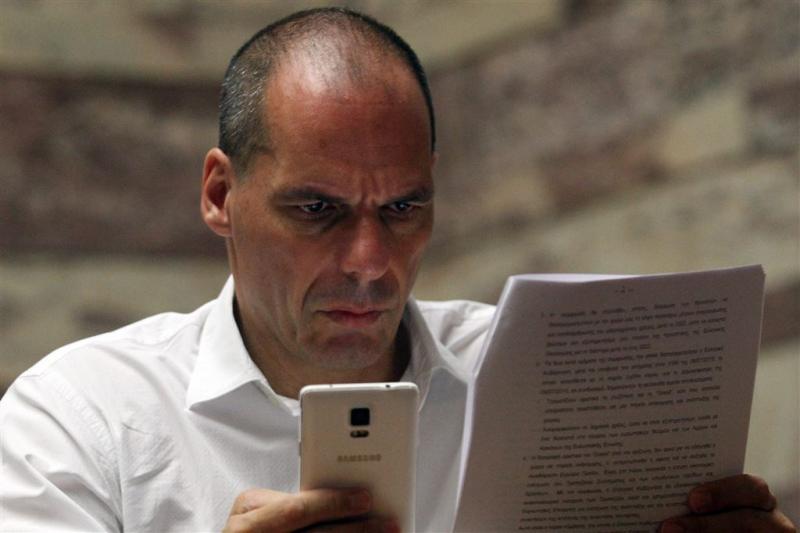 Griekse justitie onderzoekt plan B Varoufakis