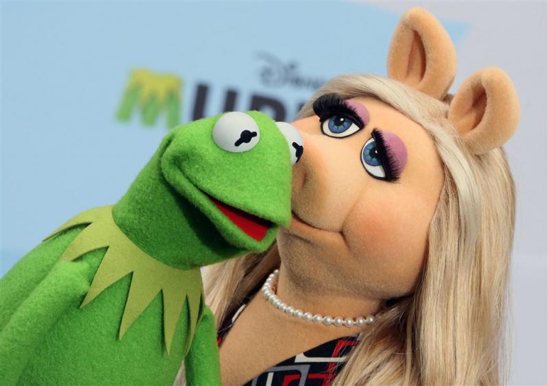 Het is uit tussen Kermit en Miss Piggy
