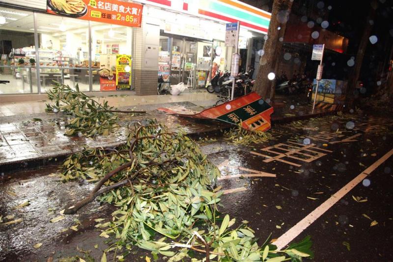 Doden en gewonden op Taiwan door tyfoon