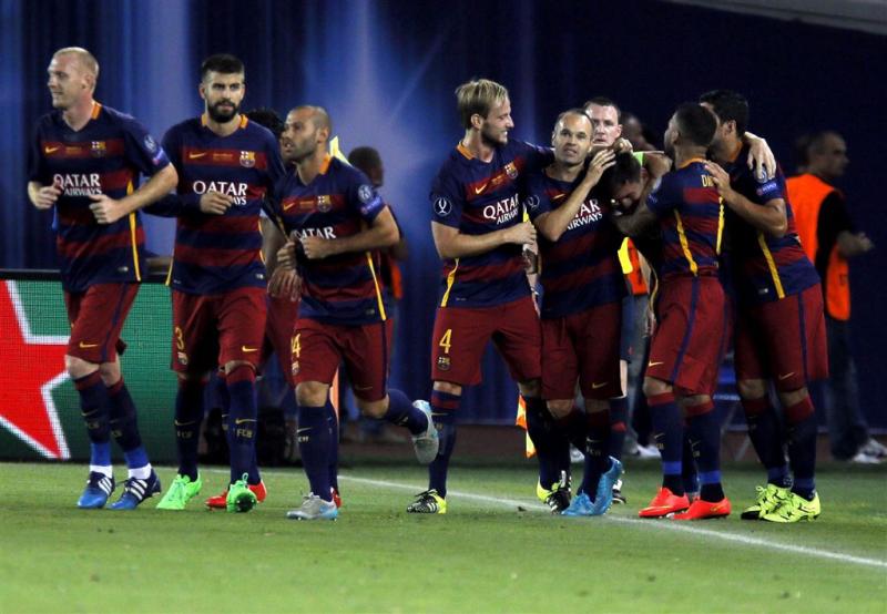 Barcelona verslaat Sevilla en wint supercup