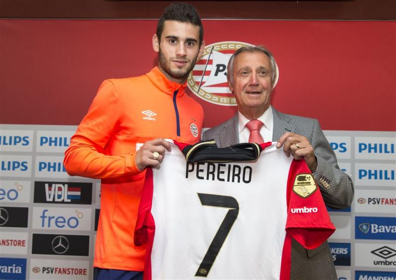 Gebroken neus voor PSV'er Pereiro