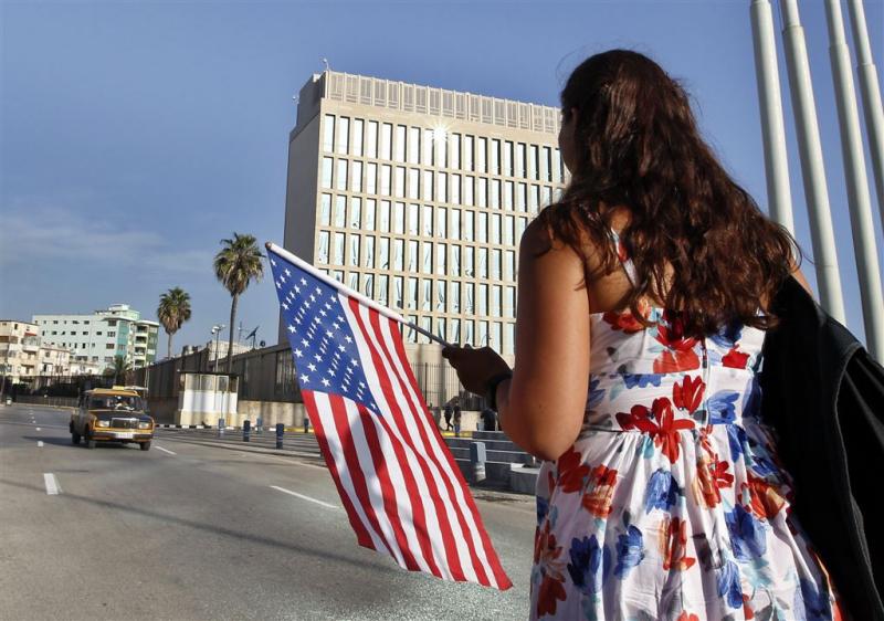 Amerika hijst de vlag in Cuba