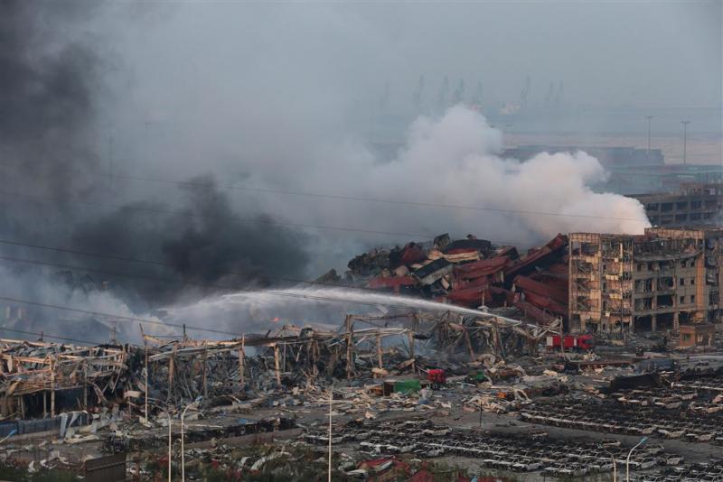 Vijftig doden door explosies in Tianjin