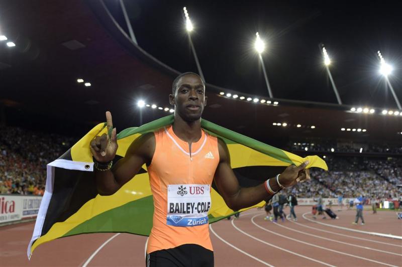 Jamaicaanse topsprinter Bailey-Cole mist WK