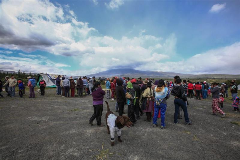 Noodtoestand in Ecuador vanwege vulkaan