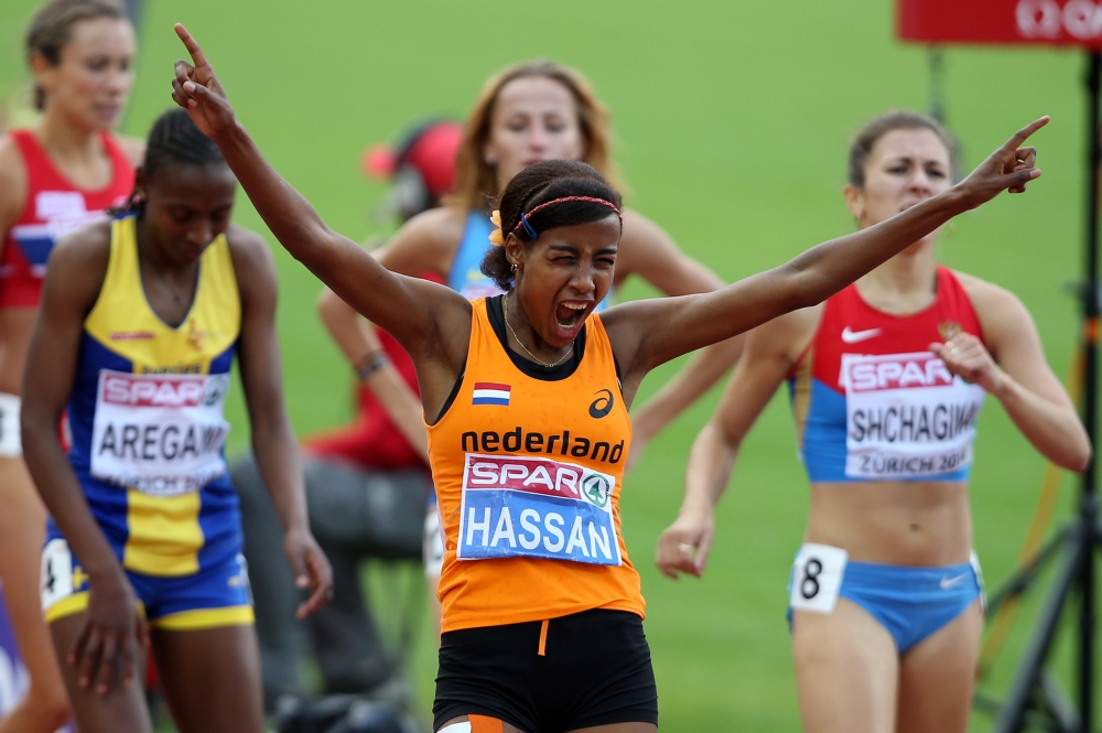 Hassan won vorig jaar goud op het EK en gaat nu voor haar eerste mondiale titel (PRO SHOTS/GEPA)