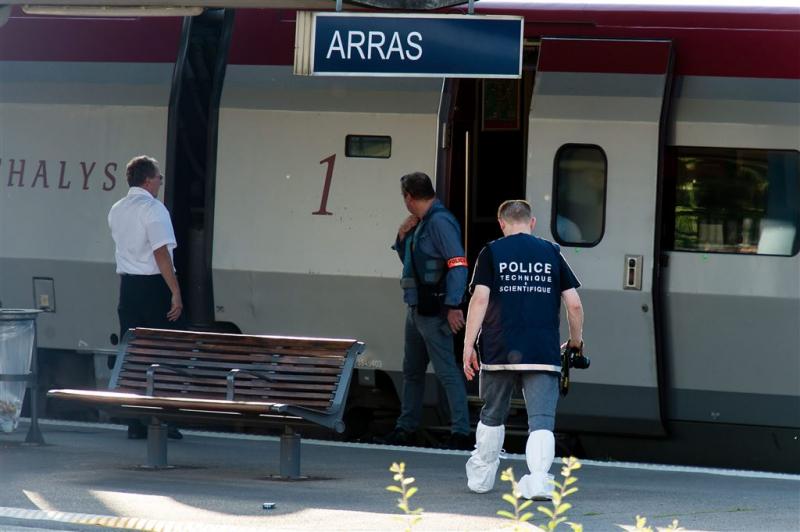 Politie doet uitgebreid sporenonderzoek Thalys