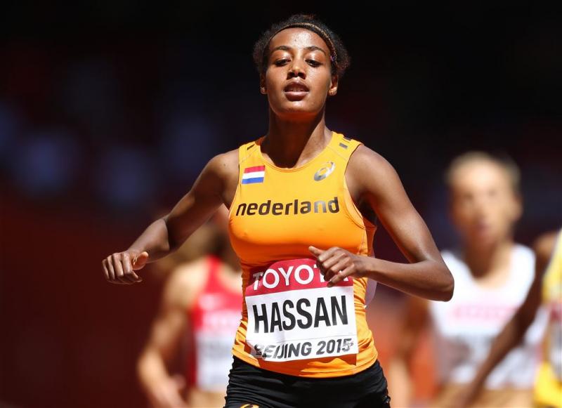 Hassan soepel naar halve finales 1500 meter