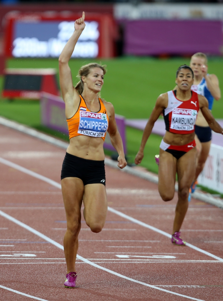 Schippers gaat na Europees goud ook voor een mondiale sprinttitel (PRO SHOTS/GEPA) Schippers gaat na Europees goud ook voor een mondiale sprinttitel (PRO SHOTS/GEPA)