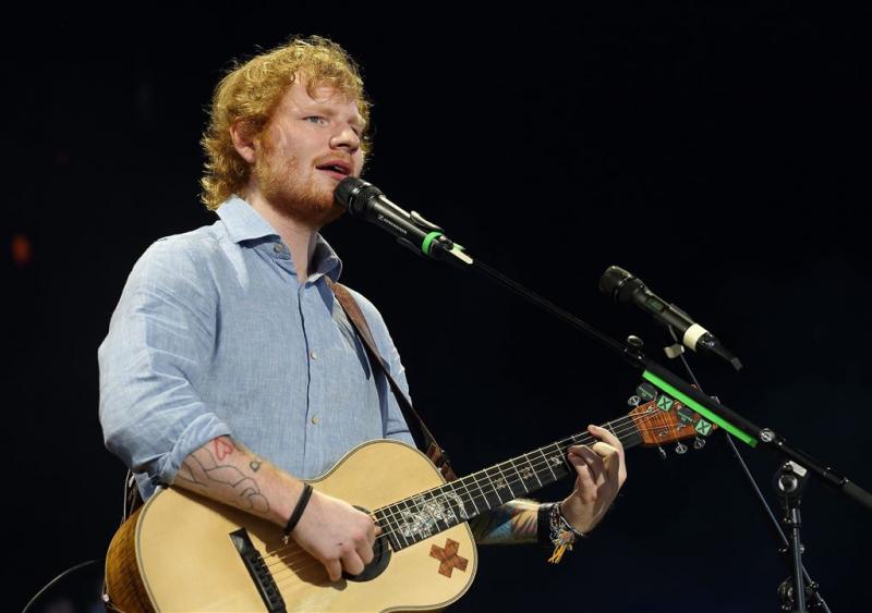 'Ed Sheeran vrijwilliger in kringloopwinkel'