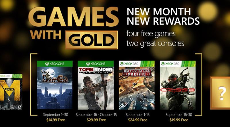Games With Gold September