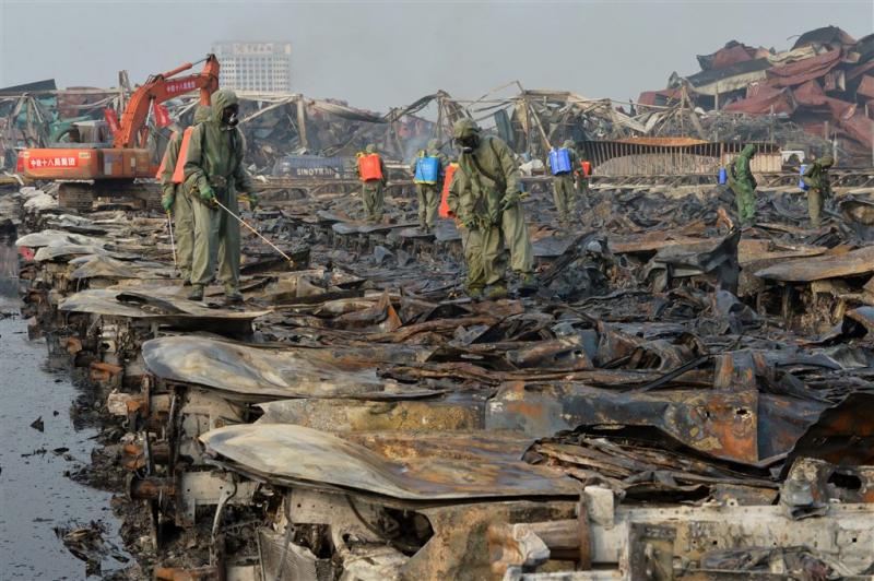 Dodental ramp Tianjin naar 129