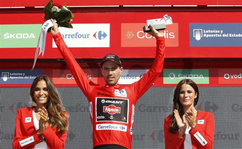 Dumoulin verrast door leiderstrui Vuelta