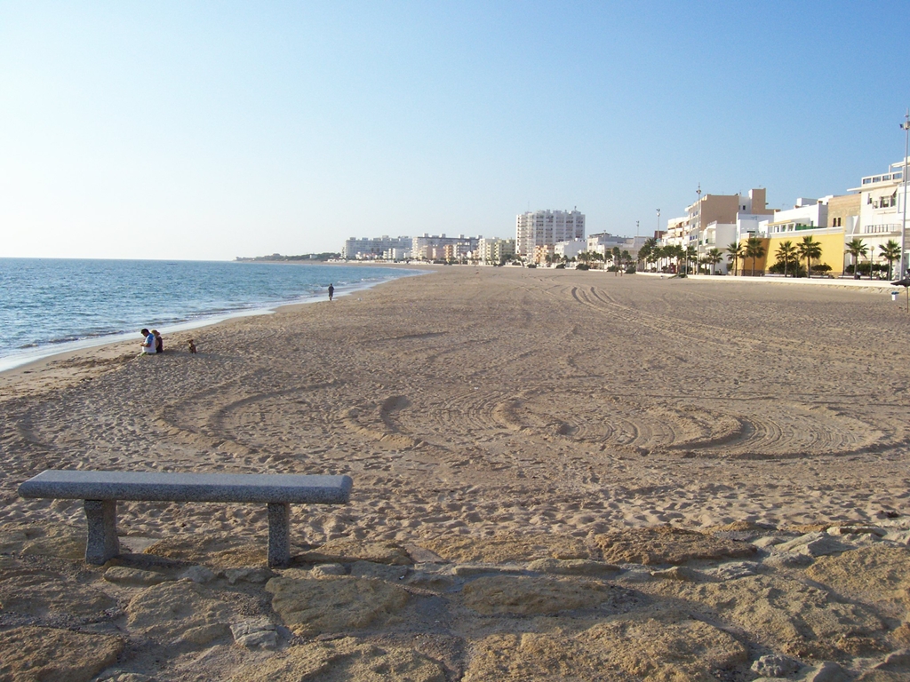 Het strand van Rota (Foto: Wikimedia)