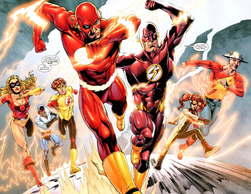 The Flash: familie van speedsters