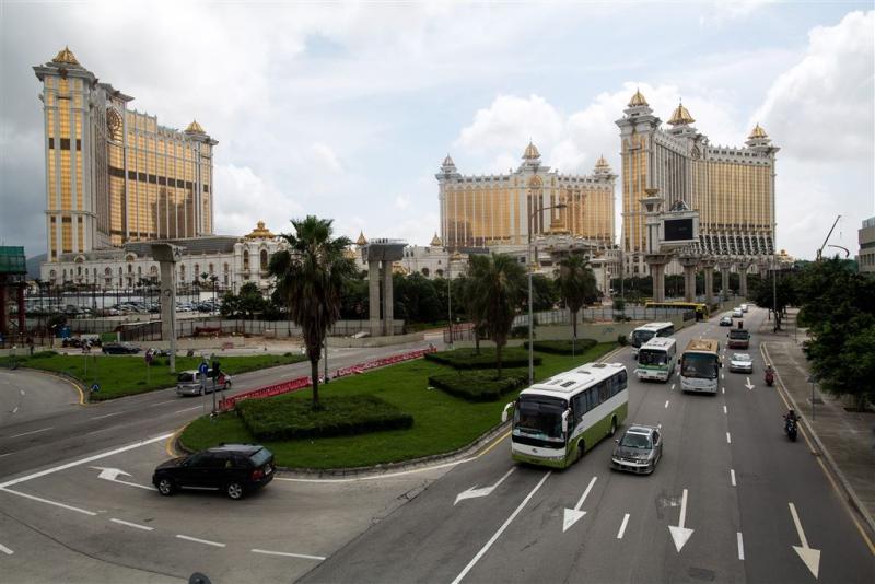 Economie gokparadijs Macau holt achteruit 