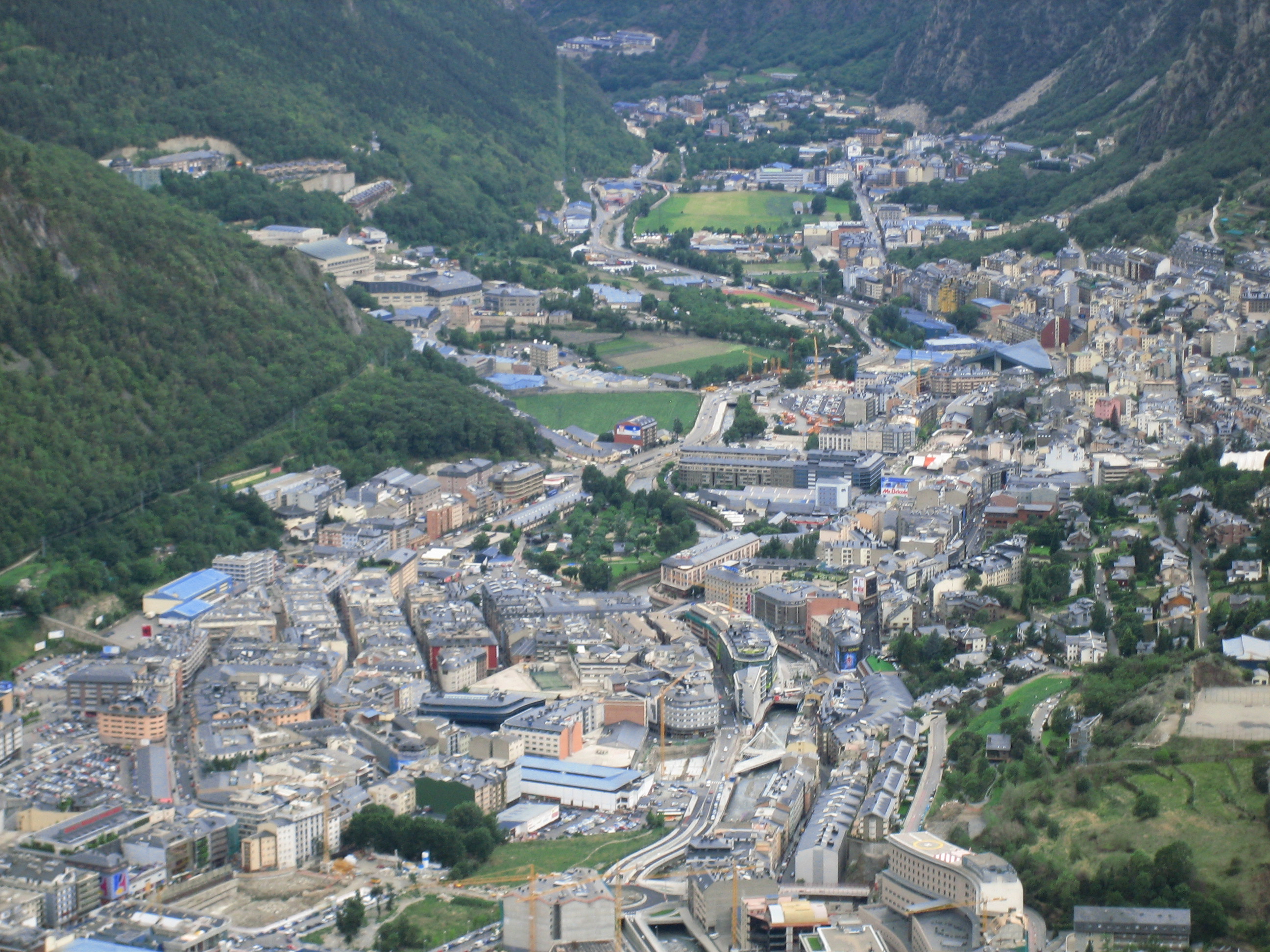 Andorra la Vella, het startpunt van de etappe (Foto: WikiCommons)
