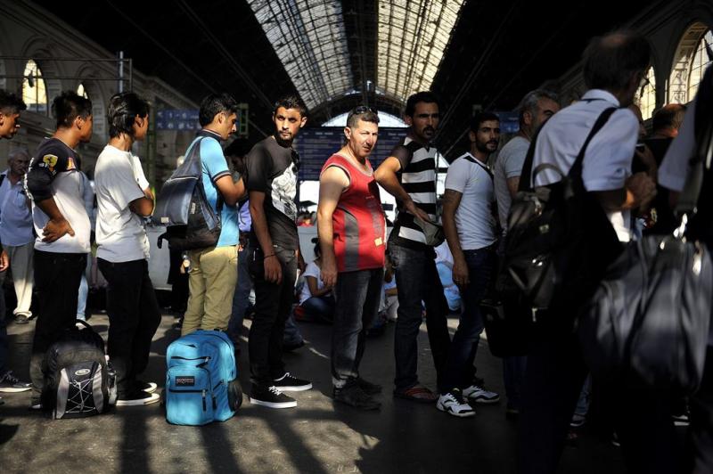 Honderden vluchtelingen aangekomen in München