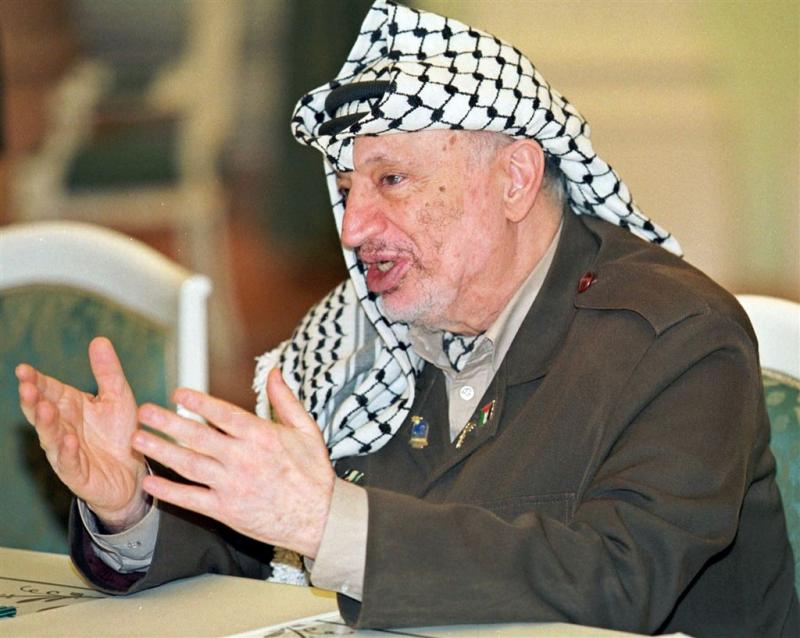 Frans onderzoek dood Arafat gestopt