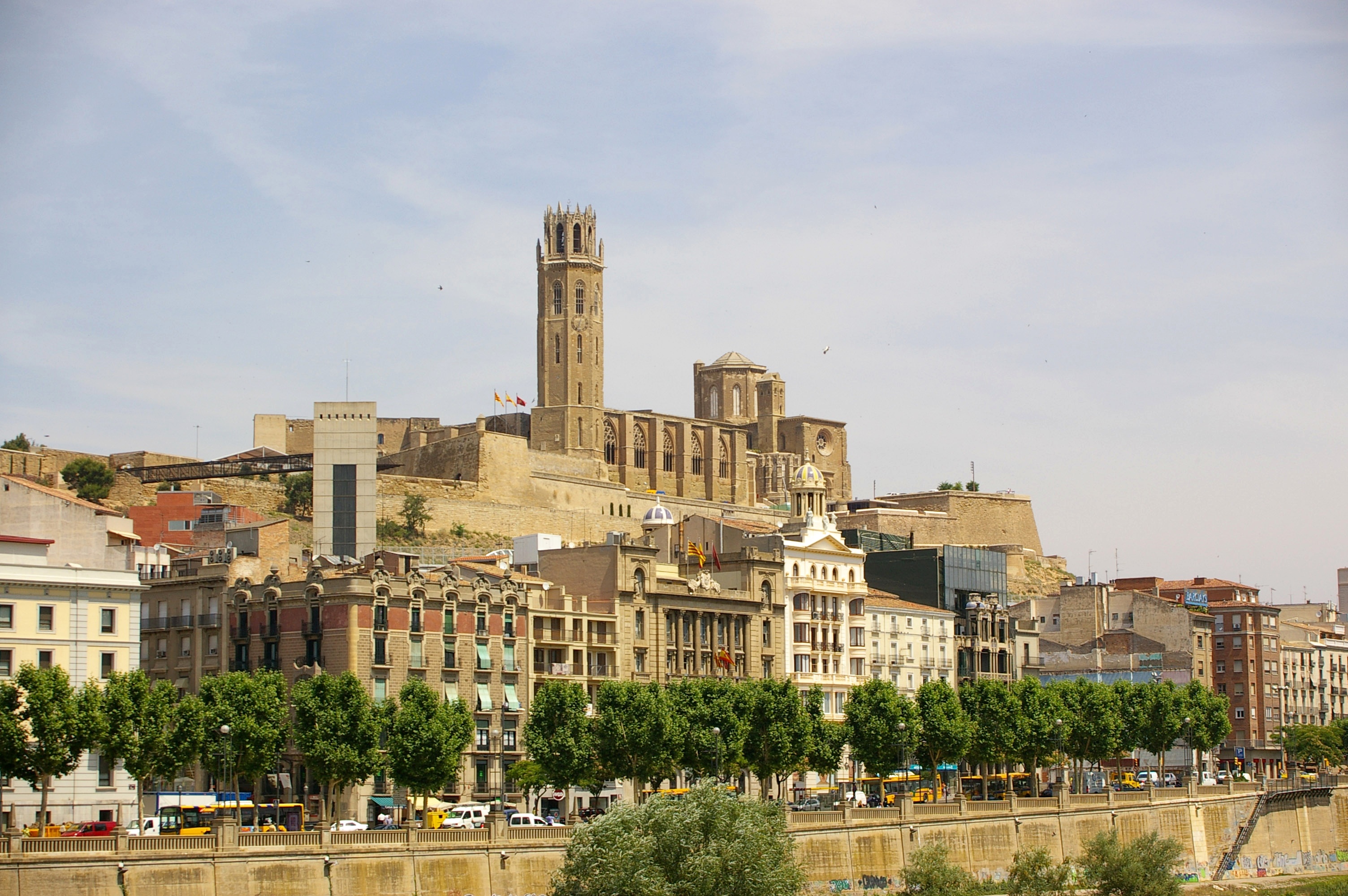 Het Catalaanse eindpunt van de etappe, Lleida (Foto: WikiCommons)