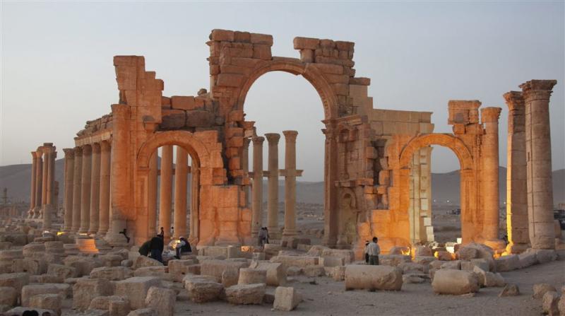 'IS vernietigt met tempels bewijs plundering'