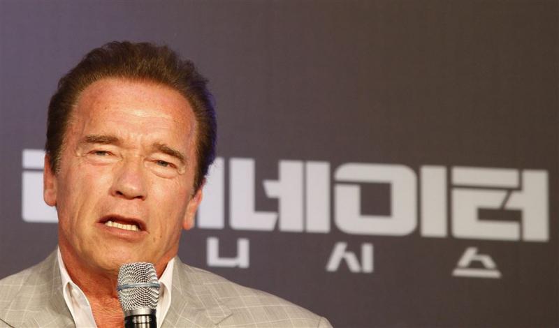 Arnold Schwarzenegger krijgt prijs in Zürich
