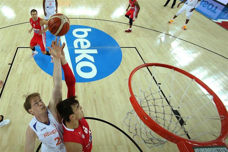 Basketballers maken het Kroatië knap lastig