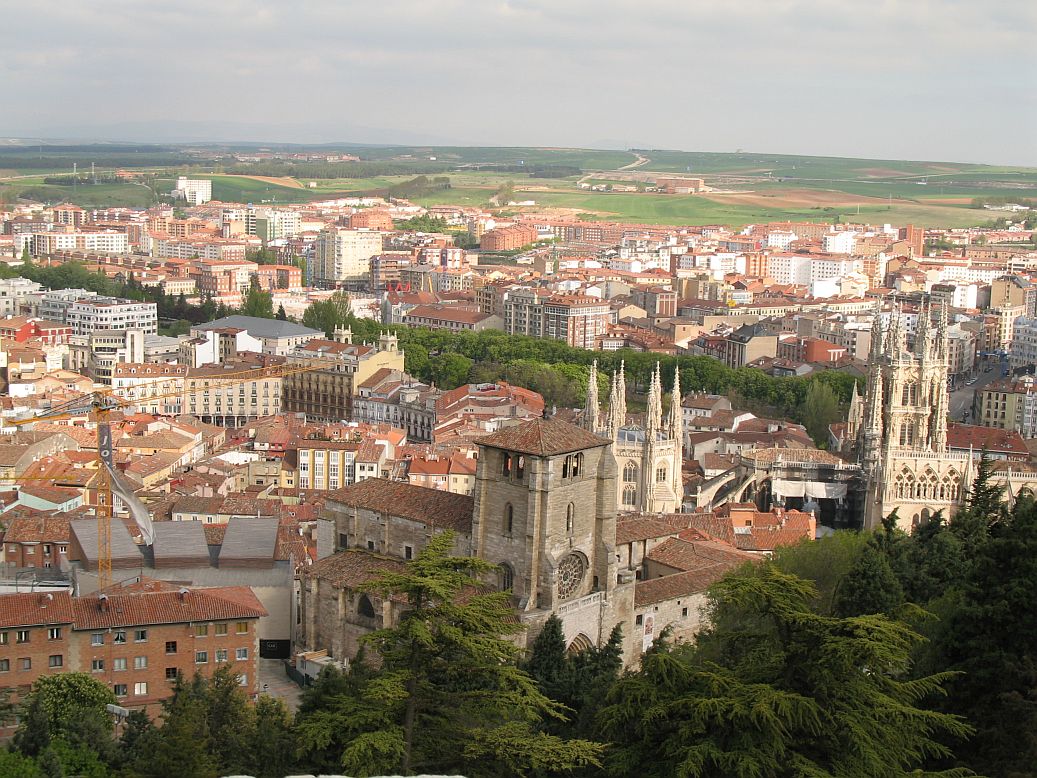 Het centrum van de tijdrit, Burgos (Foto: WikiCommons)