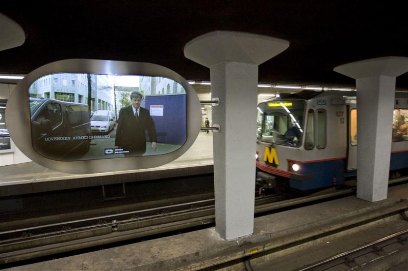 Metroverkeer Rotterdam plat door storing